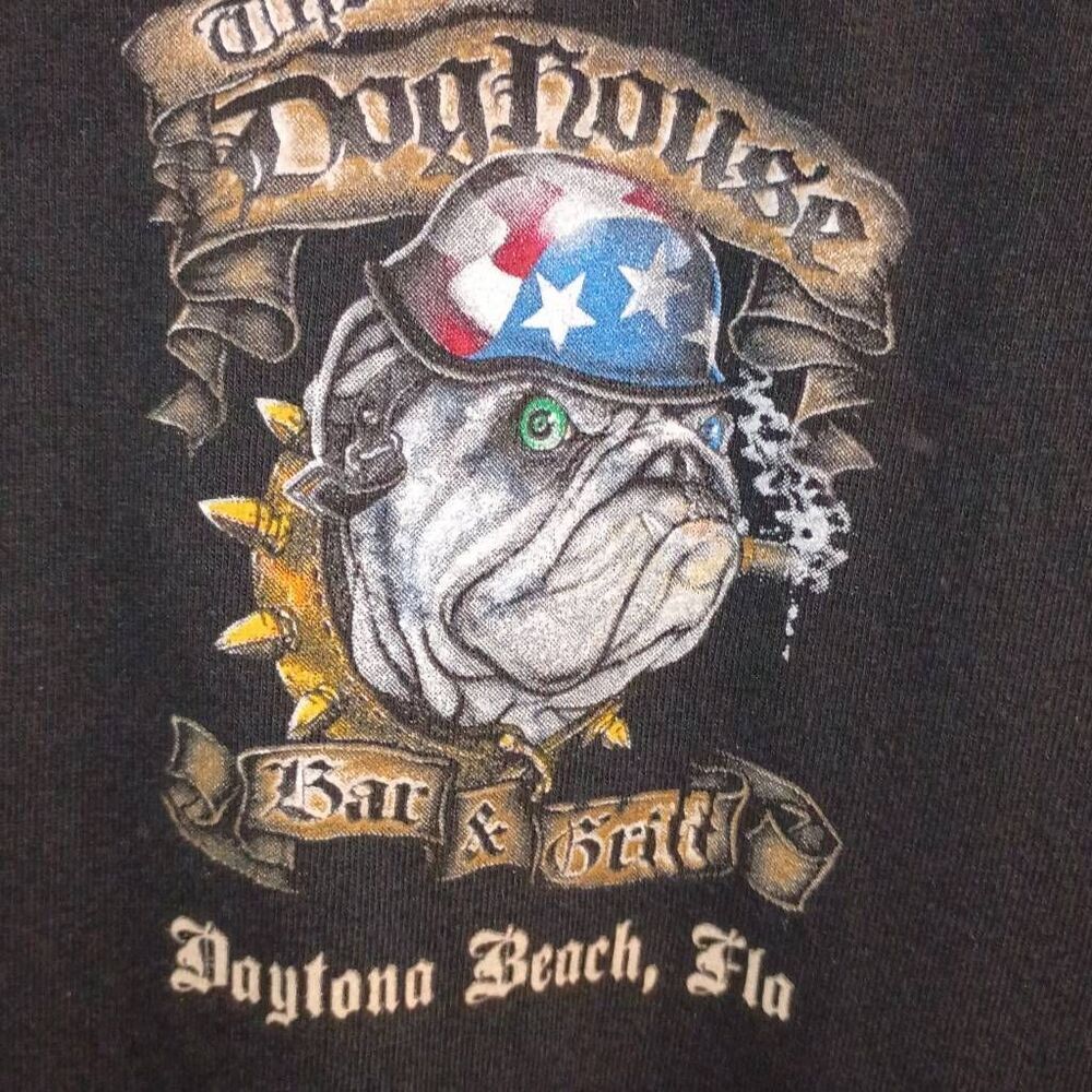 The Doghouse Bar & Grill Daytona Beach T-shirt Gildan Men's Medium Black